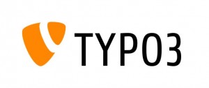 TYPO3 Logo in orange und schwarz