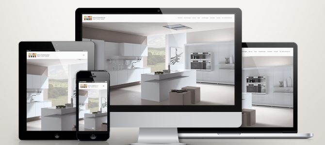 Professionelle TYPO3 Website für Schorn Einbauküchen