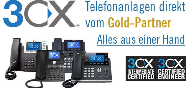 Ihr zuverlässiger Partner für 3CX Cloud Telefonanlagen